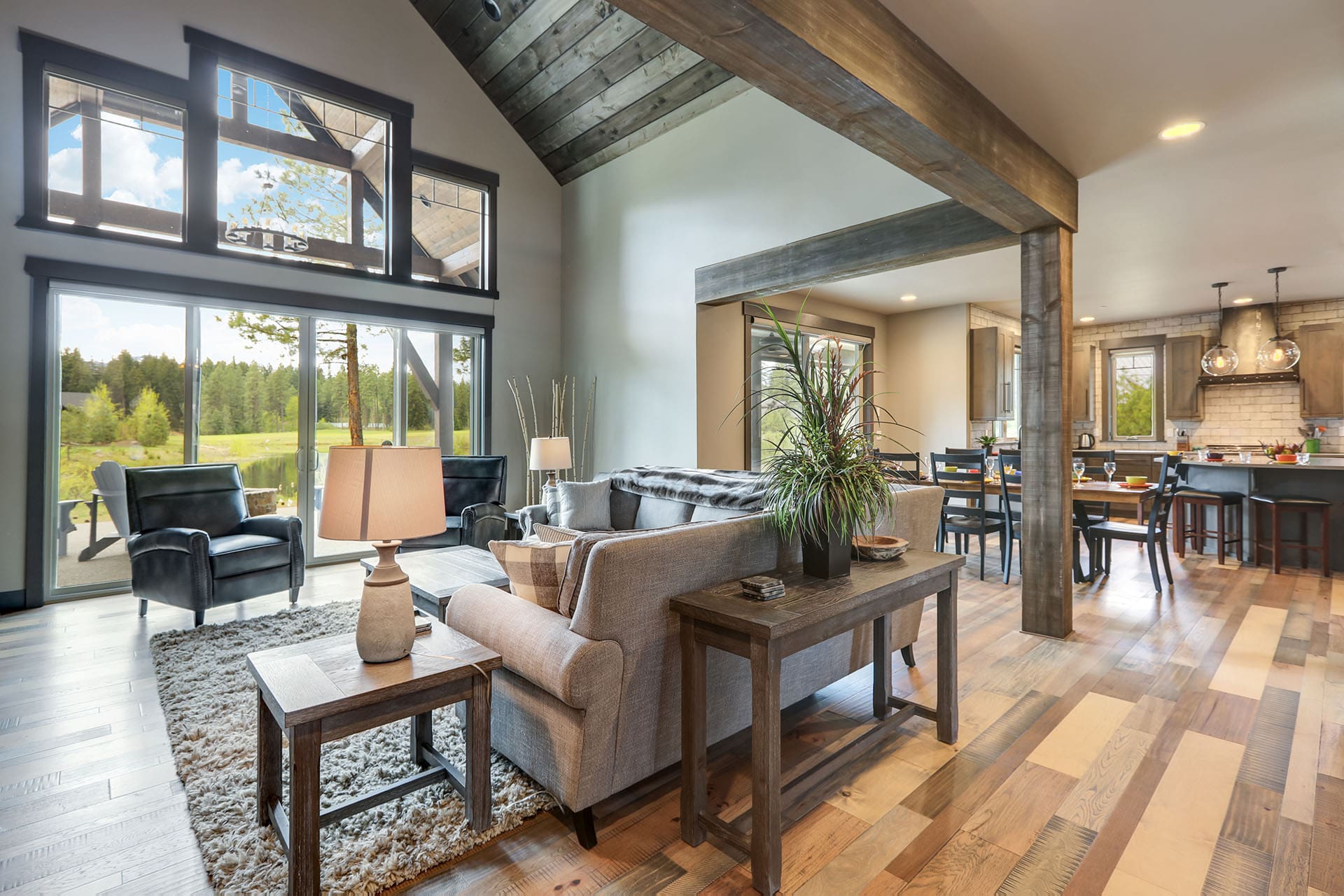 Living room luxury interior