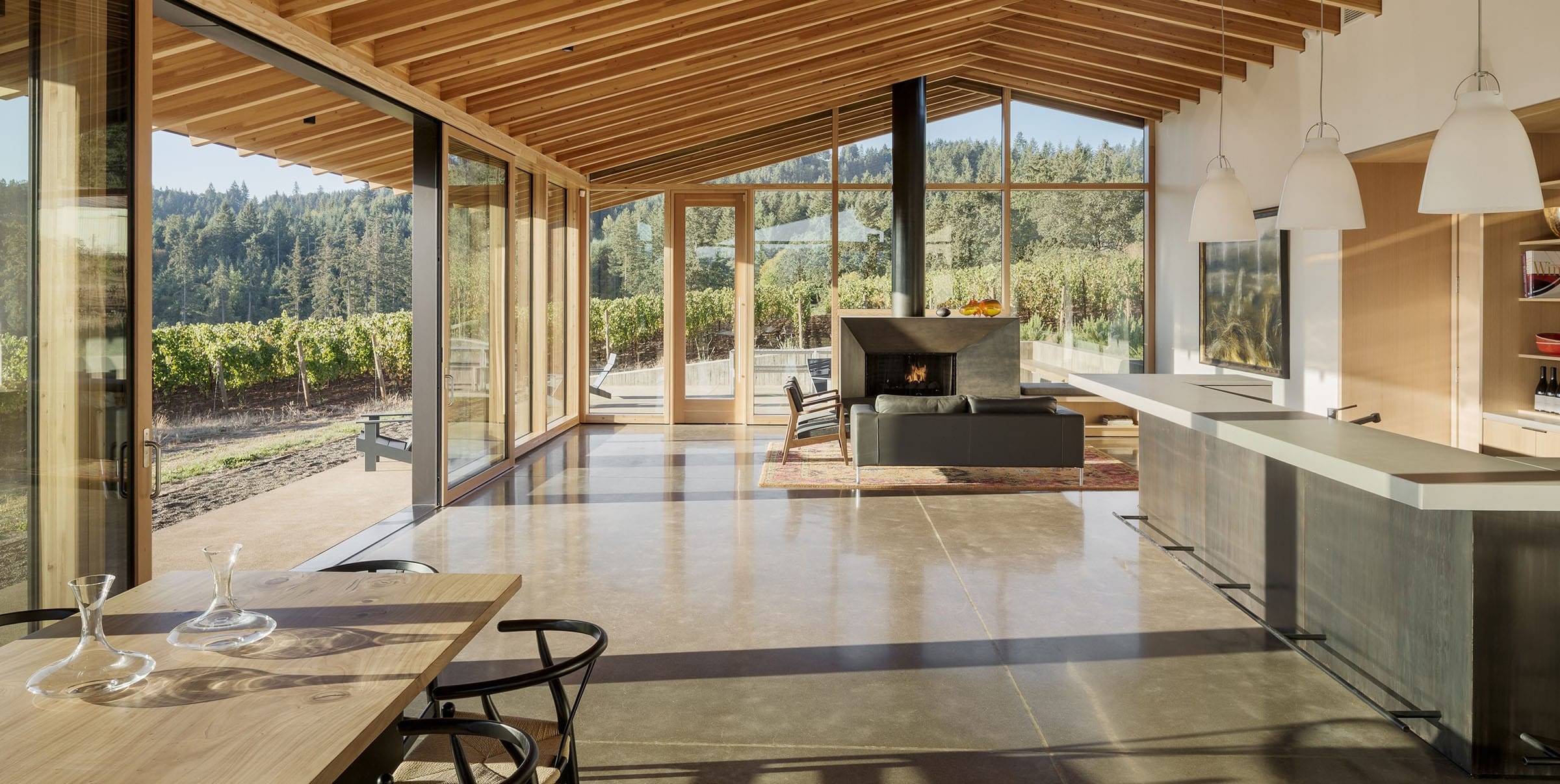 Timber Curtain Wall Timber LITE
