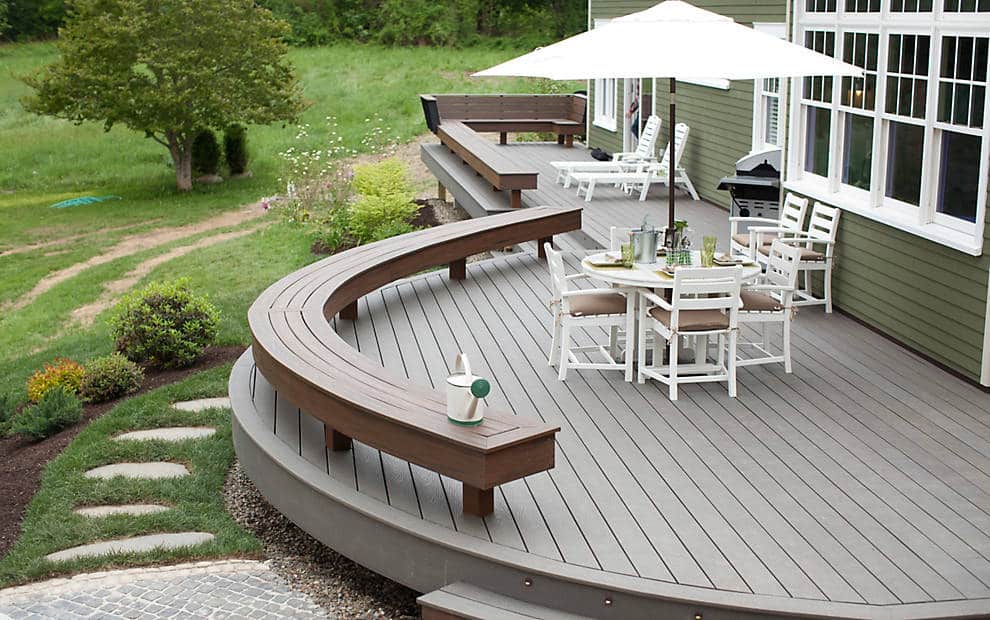 Trex Decking, Railings, and Trim